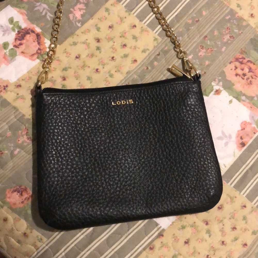 Lodis leather purse